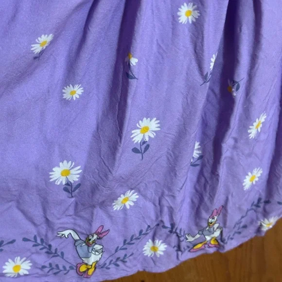 Box lunch sz 2 plus size Disney Daisy Duck Smock Waist dress - Picture 10 of 12